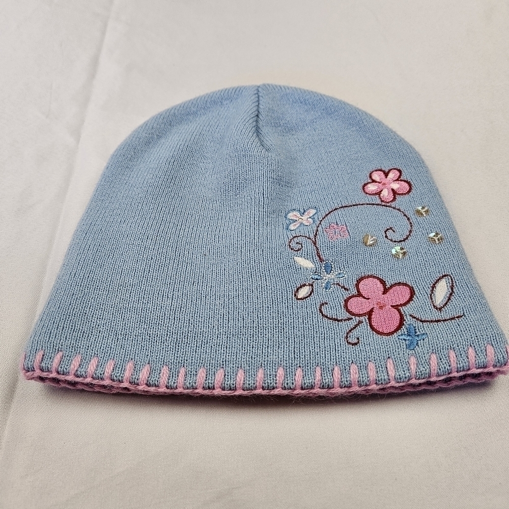 NWOT Turtle Fur Embroidered Winter Hat Size 2-7 years